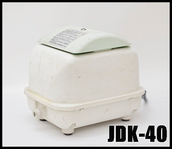 大晃 ダイアフラムブロワ JDK-40 エアーポンプ 空気量40L/min 常用圧力11.8KPa ブロワ_画像1