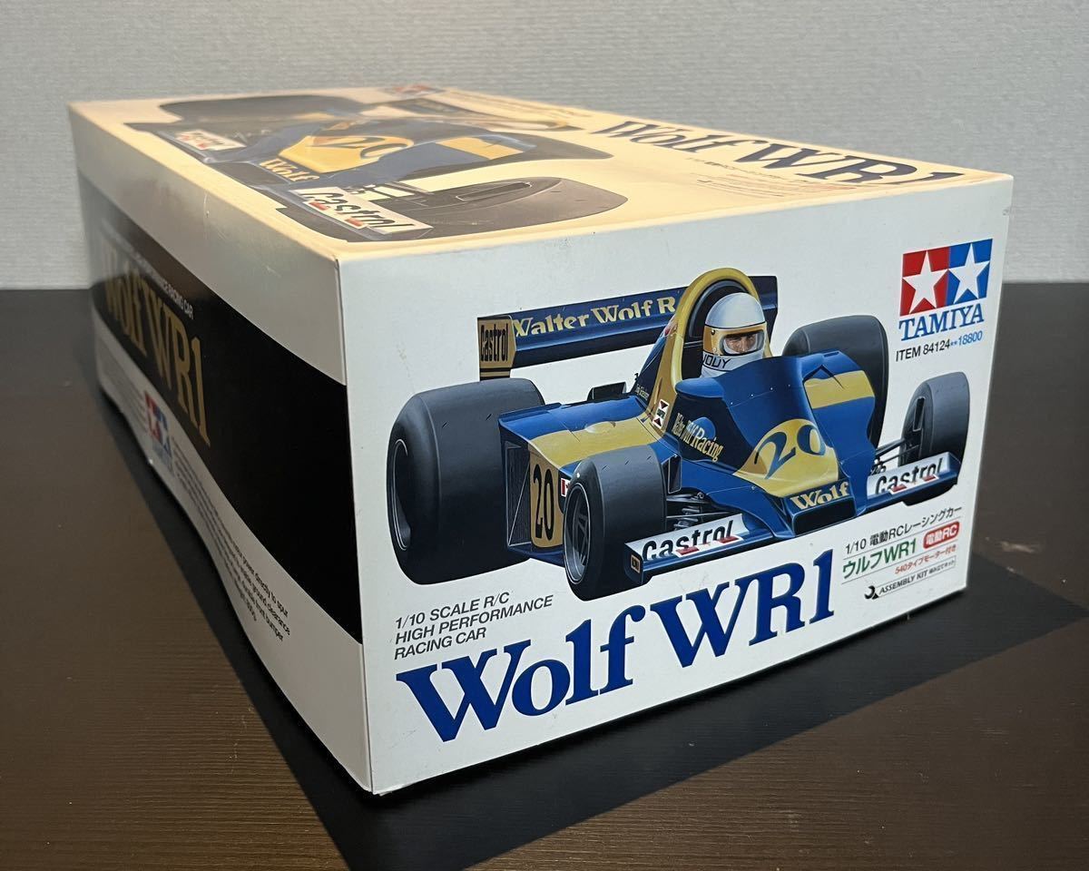 タミヤ 1/10 Wolf WR1電動RCレーシングカー 絶版F1組立キット ウルフWR1 84124_画像2