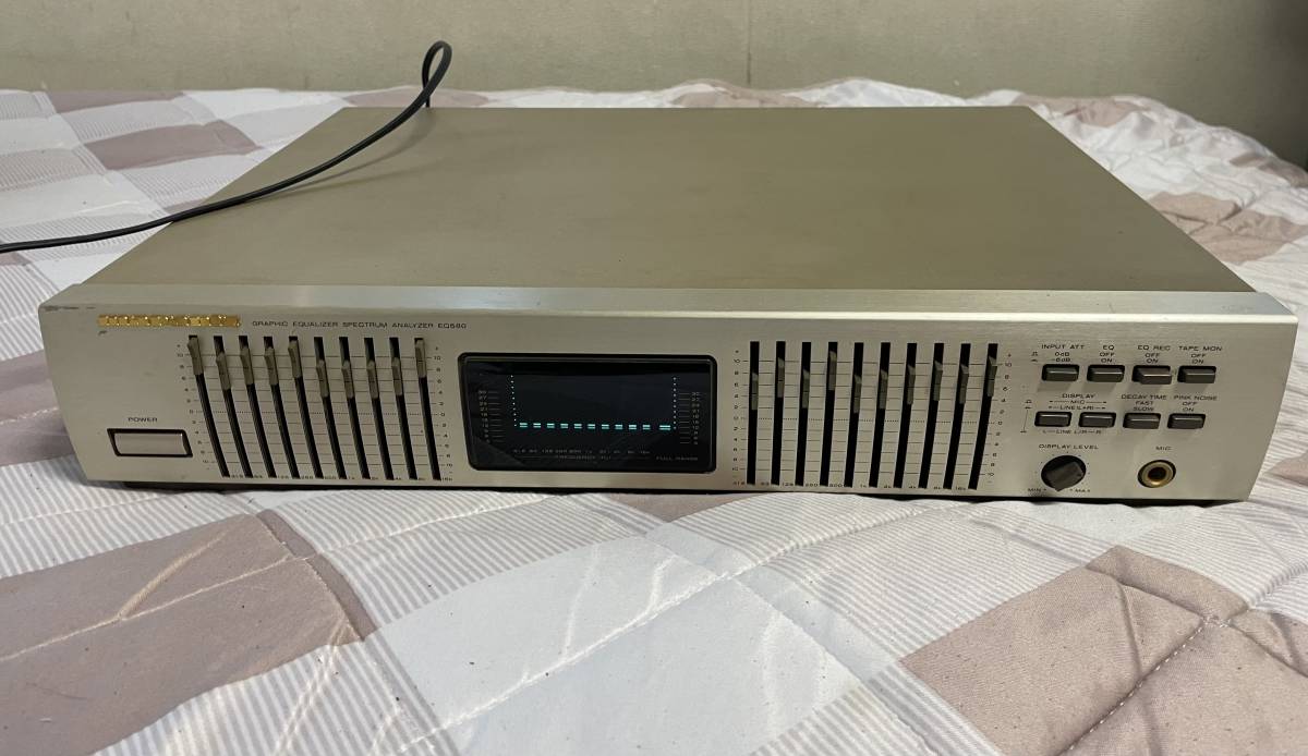 marantz EQ580F マランツ グラフィック イコライザー（通電確認済み）_画像1