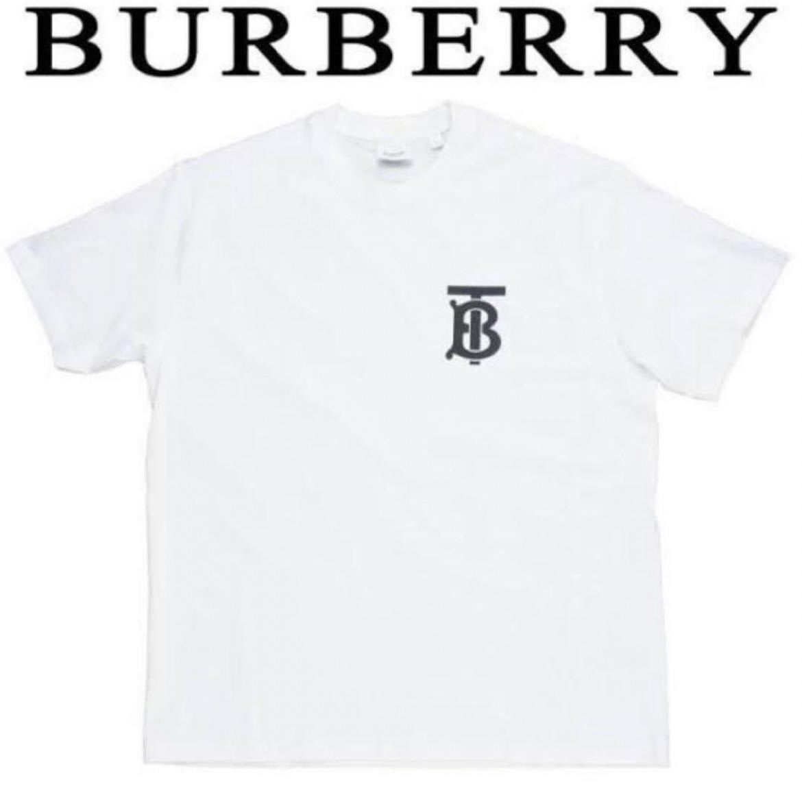 人気の贈り物が Burberry バーバリー　ロンドン　半袖　Tシャツ　ワンポイント　ロゴ　ホワイト　XS 半袖シャツ