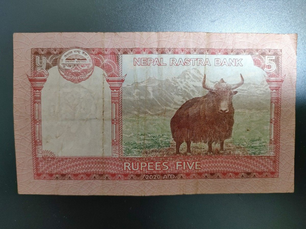 ネパールルピー紙幣