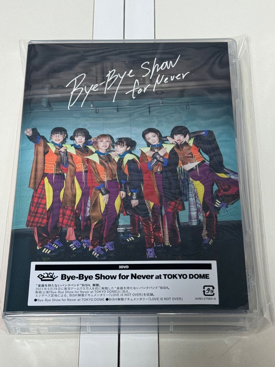 BiSH Bye-Bye Show for Never at TOKYO DOME DVD盤(DVD3枚組)