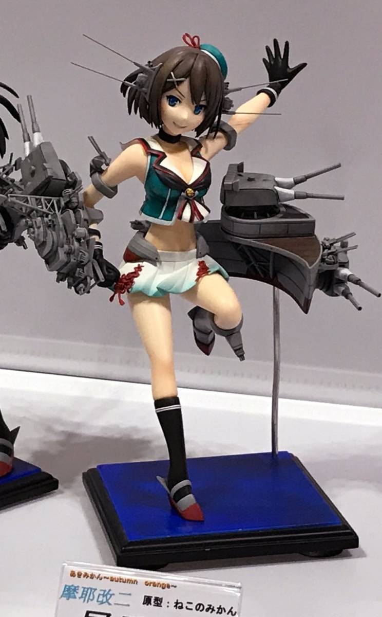 艦隊これくしょん 艦これ 摩耶改二 あきみかん ガレージキット ワンフェス　トレフェス　レジンキット_画像9