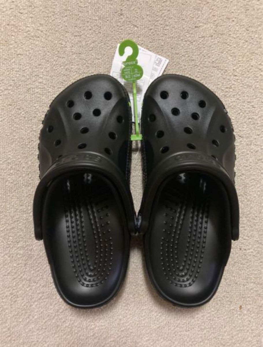 crocs クロックス 黒 ブラック サンダル｜Yahoo!フリマ（旧PayPayフリマ）