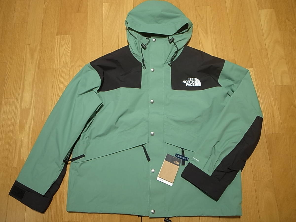 【送料無料 即決】日本未展開 THE NORTH FACE 86 RETRO MOUNTAIN JACKET DEEP GRASS GREEN 緑 XL 新品 1986年マウンテンジャケット DRYVENT