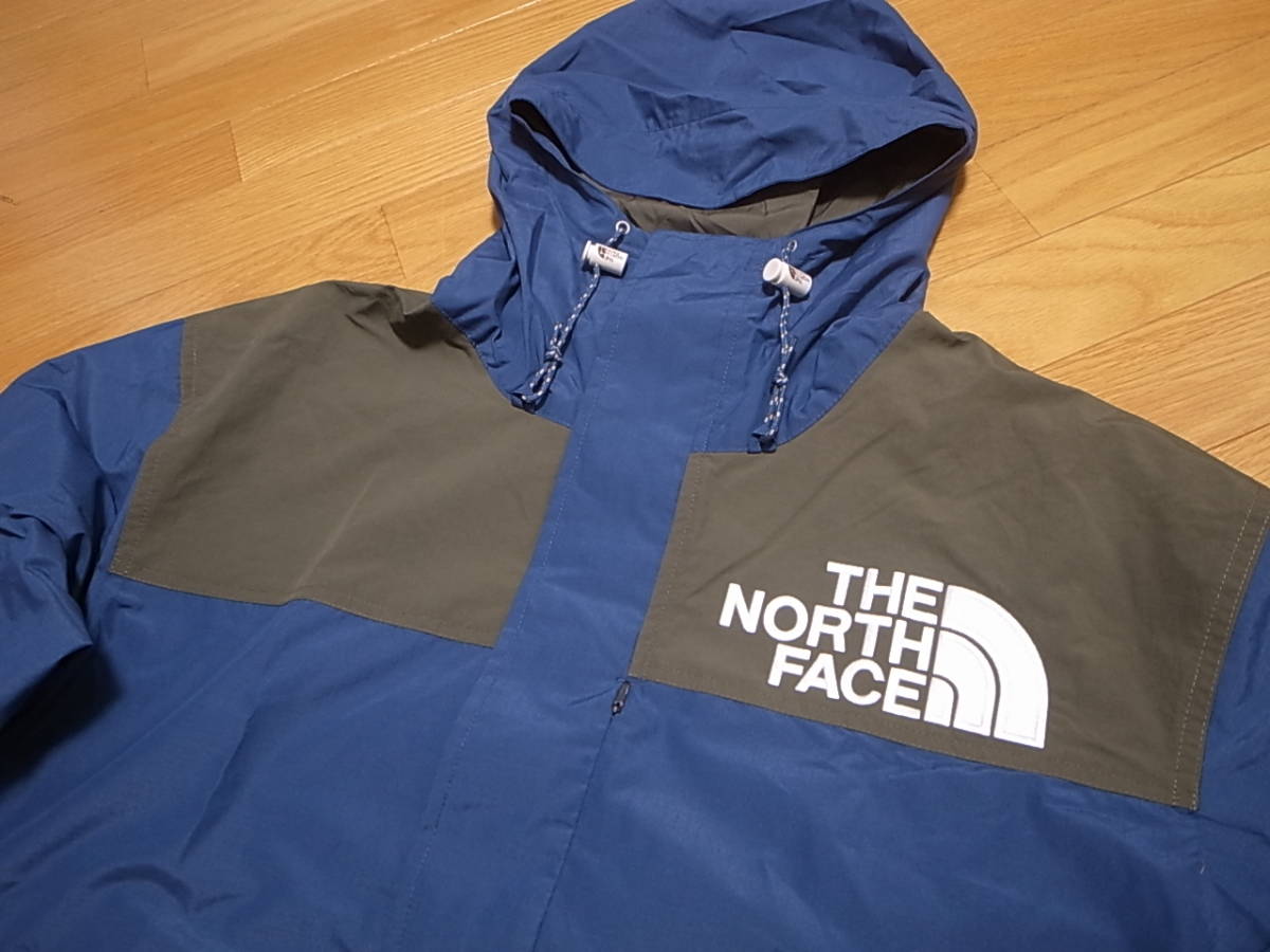 【送料無料 即決】日本未展開 THE NORTH FACE 86 LOW-FI HI-TEK MOUNTAIN JACKET SHADY BLUE L 新品 マウンテンジャケットWINDWALL海外限定_画像3