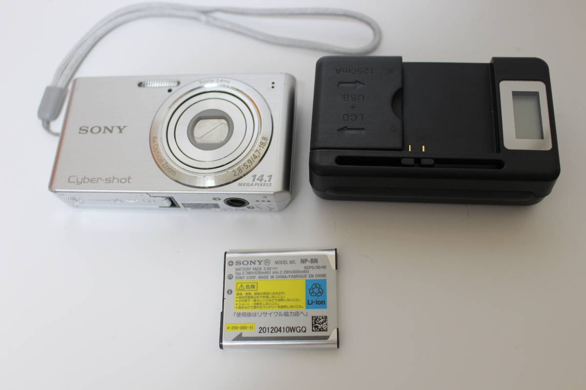 Sony ソニー Cybershot DSC-W610 コンパクトデジタルカメラ ★動作確認済み_画像1