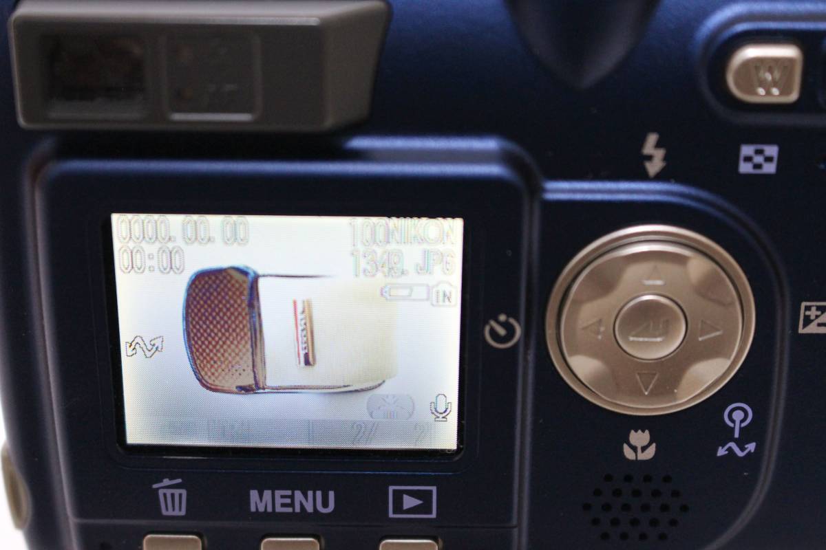Nikon ニコン Coolpix 5200 コンパクトデジタルカメラ ★動作確認済み バッテリー・充電器付属_画像10