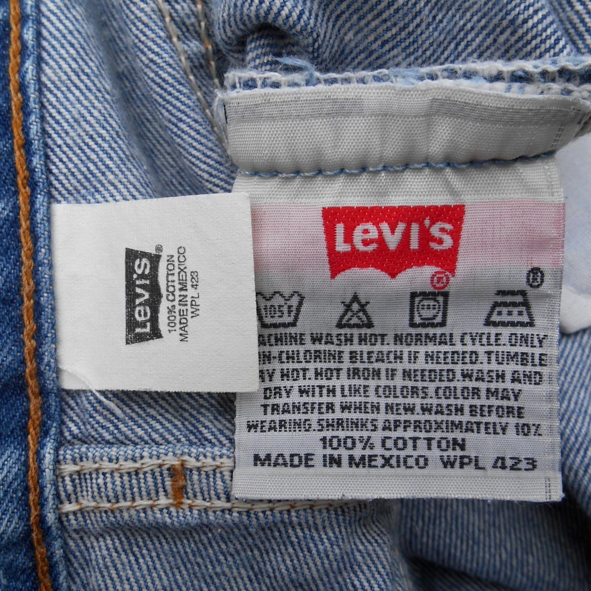 '00 Levi's リーバイス 501 インディゴブルーデニム 36 ストレートパンツ MEXICO メキシコ製 W88 L71 サークルR 00501-0000 ユーズド 505 _画像8