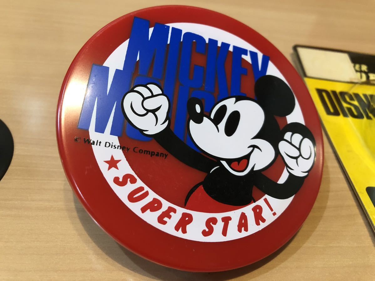 当時物 MICKEY MOUSE カー サブミラー ラッキーコーポレーション ディズニー ミッキーマウス 旧車 昭和 レトロ_画像3