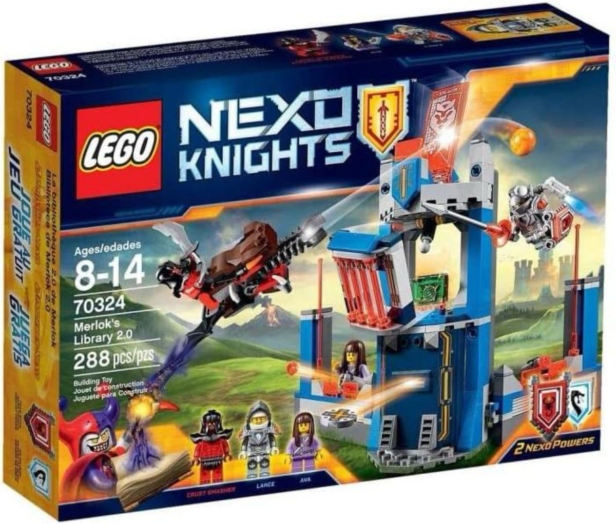 【ラスト1個】 未開封新品　レゴ ネックスナイツ マーロック2.0のパワータワー 70324 LEGO