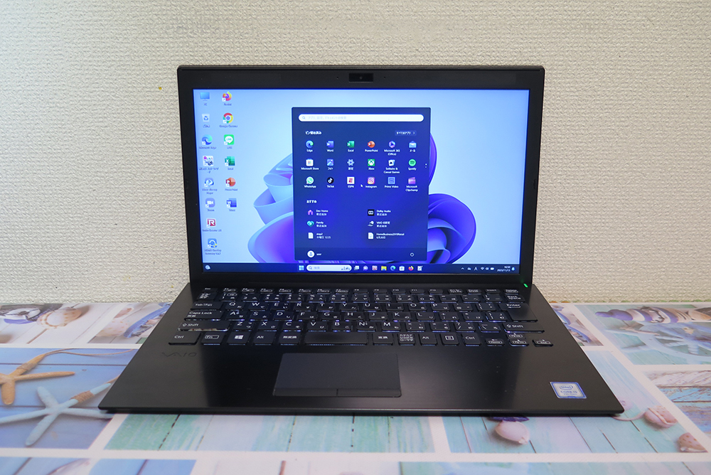 フルHD【高速Core i5(第7世代)★爆速SSD256GB】Vaio Pro PG 最新Windows11+Office2019 H&B ★ メモリ8GB/Webカメラ/Wi-Fi/HDMI_画像6