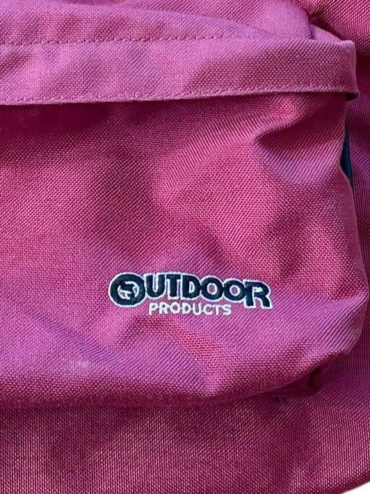 **vintage us производства OUTDOOR PRODUCTS Outdoor Products рюкзак рюкзак темно-красный **