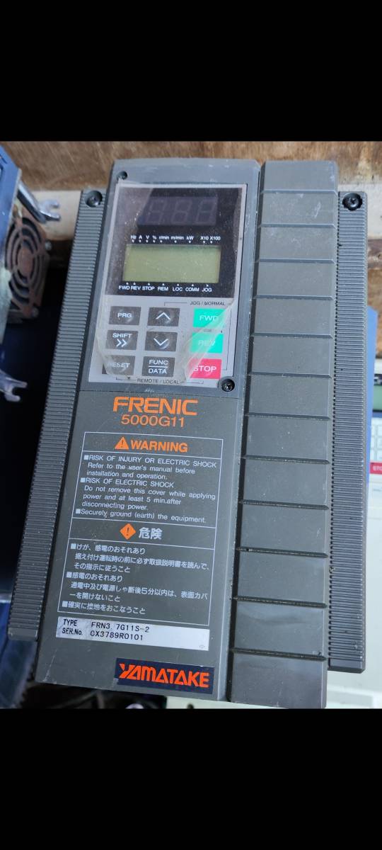 FUJI 富士電機 FRN3.7G11S-2 3.7KW 220V 用インバーター