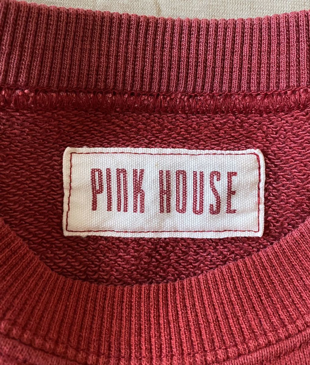 PINK HOUSE Pink House 80s 90s тренировочный футболка предприятие Logo 