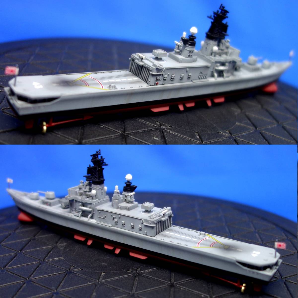 自衛隊モデルコレクション 22号 1/900 海上自衛隊 護衛艦 しらね DDH-143 リペイント完成品 デアゴスティーニ DeAGOSTINI_画像3