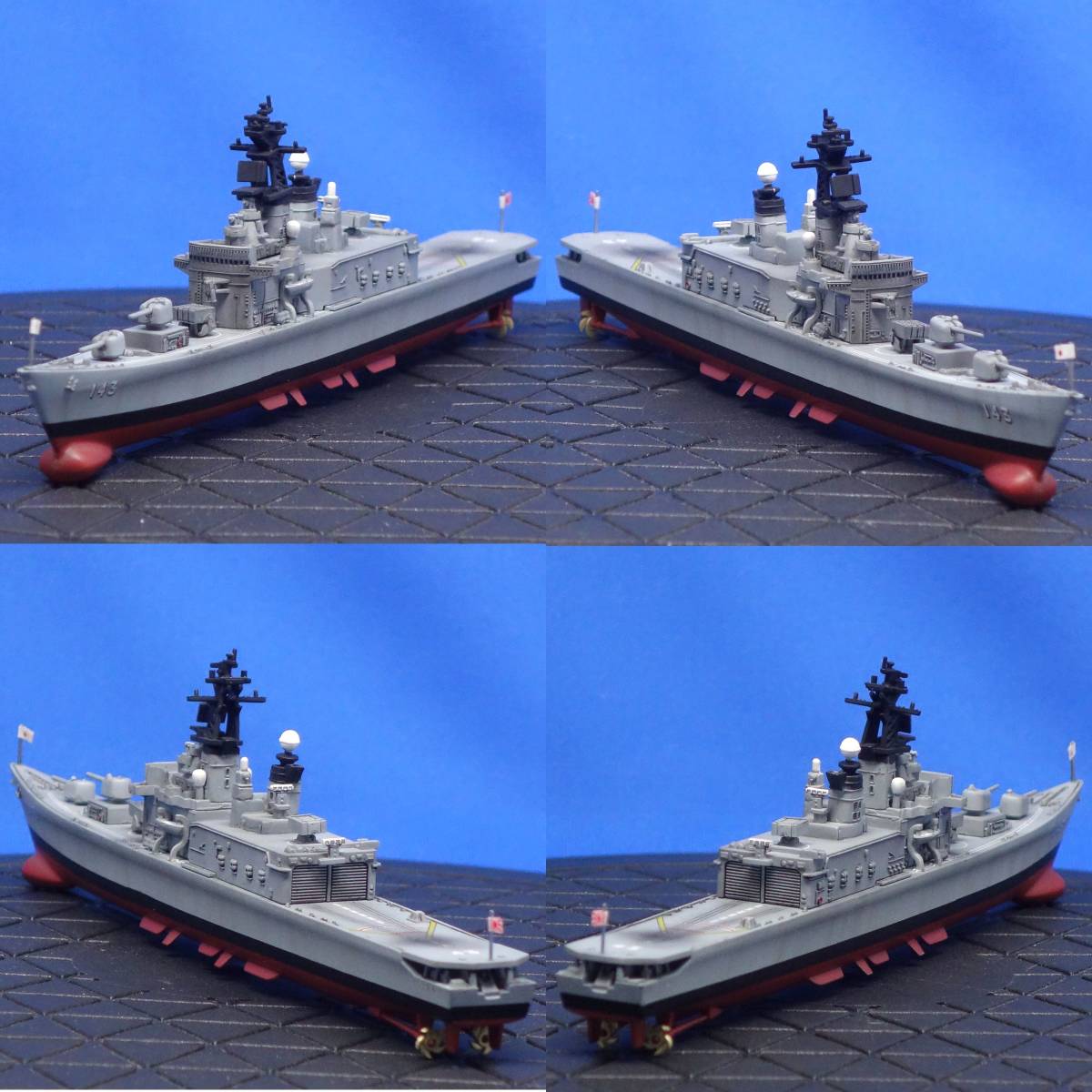 自衛隊モデルコレクション 22号 1/900 海上自衛隊 護衛艦 しらね DDH-143 リペイント完成品 デアゴスティーニ DeAGOSTINI_画像8