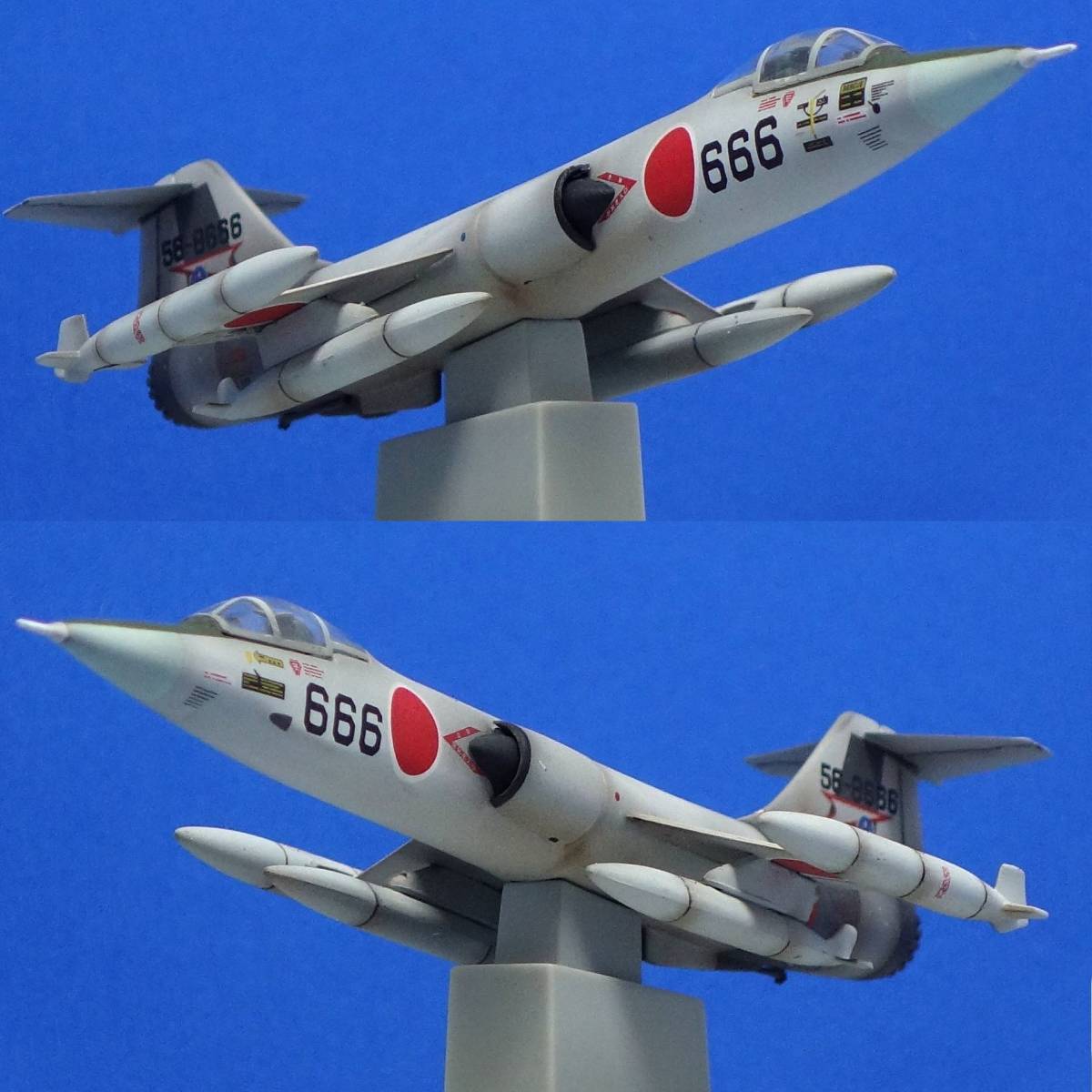 ARMOUR COLLECTION アーマーコレクション 1/100 F-104 スターファイター リペイント完成品 自衛隊モデルコレクション　エアファイター_画像6