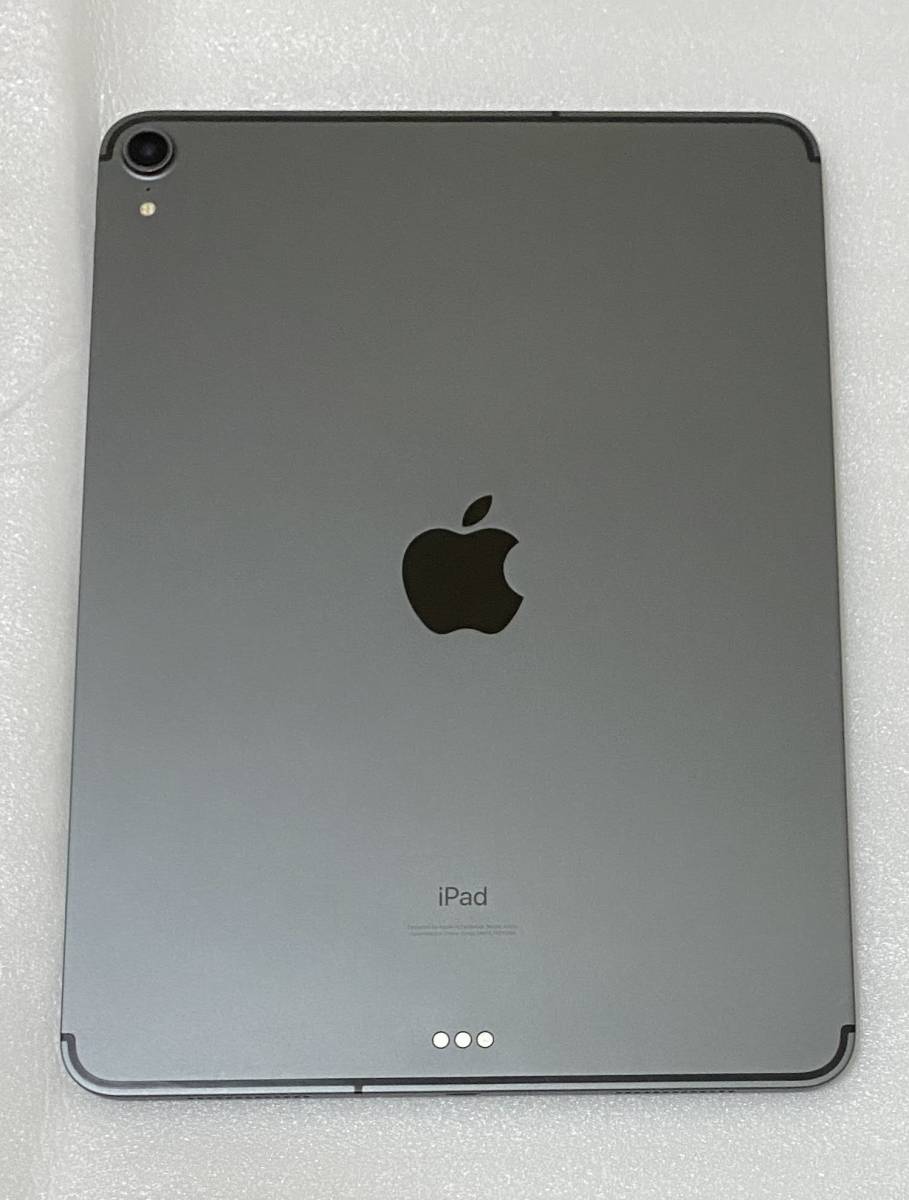 【中古品】Apple iPad Pro Wi-Fi+Cellular 11インチ 第1世代（型番：MU102J/A 、容量：256GB、色：スペースグレイ、シムフリー版）_画像7