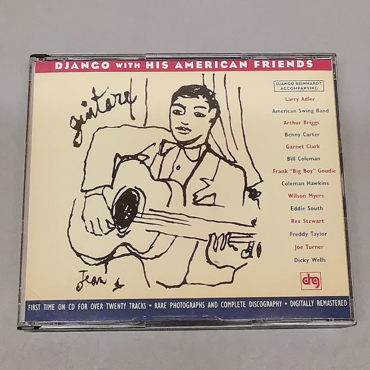 CD3枚組 DJANGO REINHARDT / DJANGO WITH HIS AMERICAN FRIENDS 3CD ジャズ Z4175_画像1