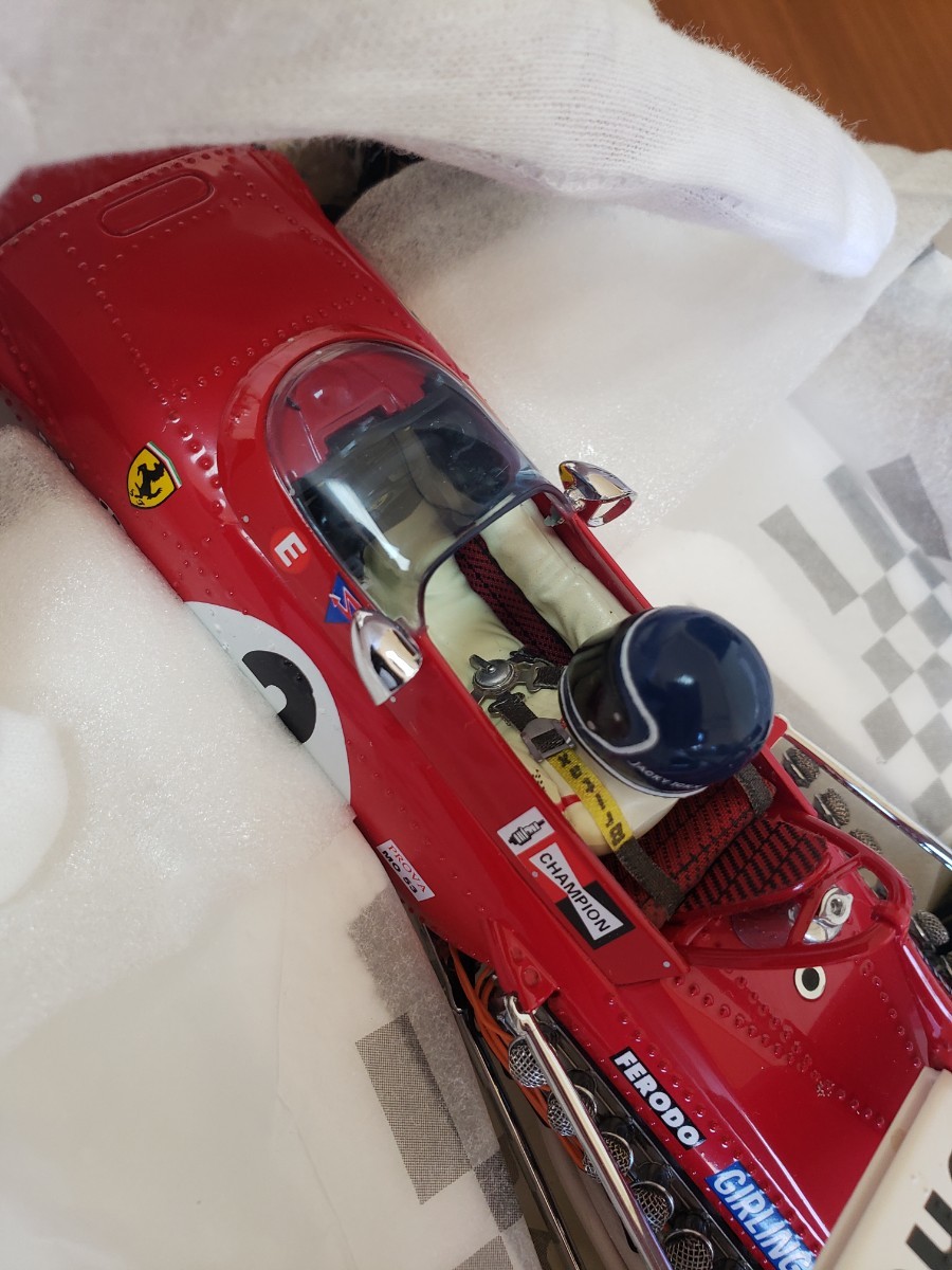  Exoto 1/18 Ferrari 312B #3 Ferrari Mexico GP jack -iks Driver attaching minicar ultra rare exoto