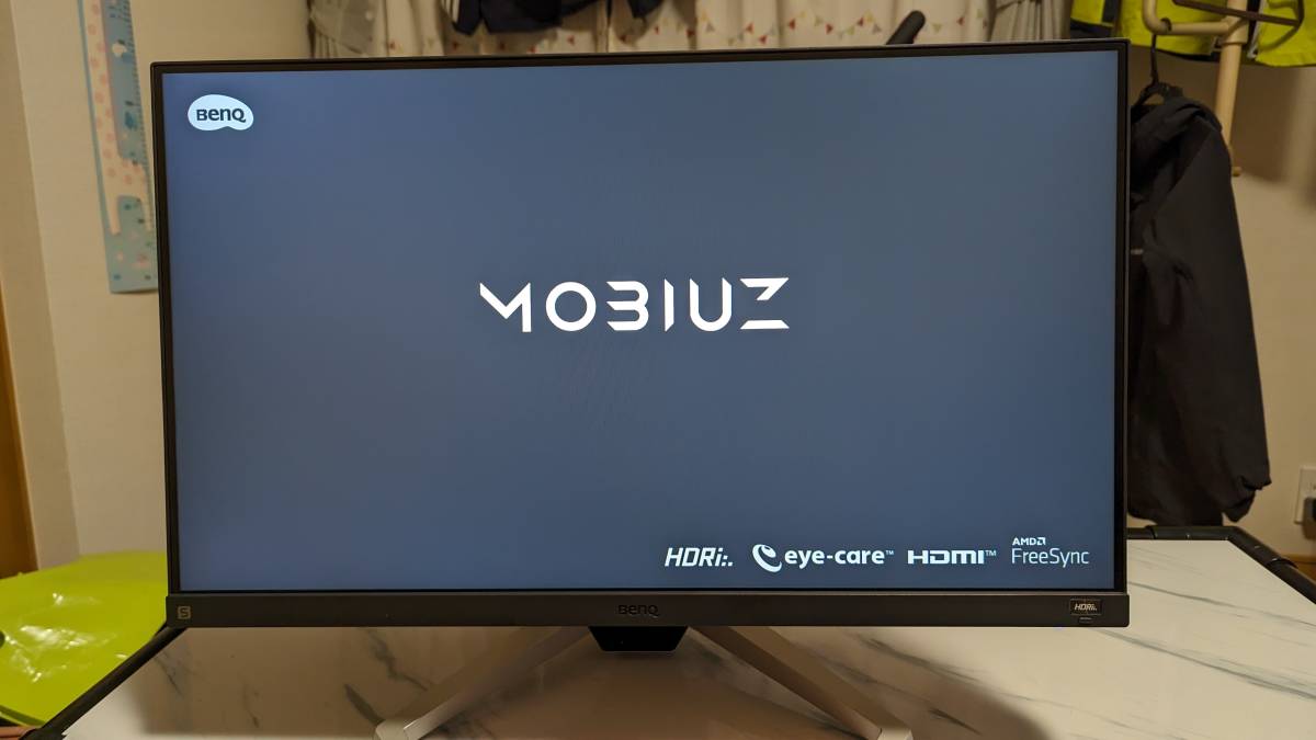 【2023年9月下旬購入、美品】BenQ MOBIUZ EX2510S-JP_画像2