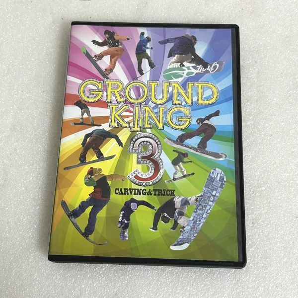 DVD GROUND KING 3 カービング&トリック kagayaki snowboard【M1045】_画像1