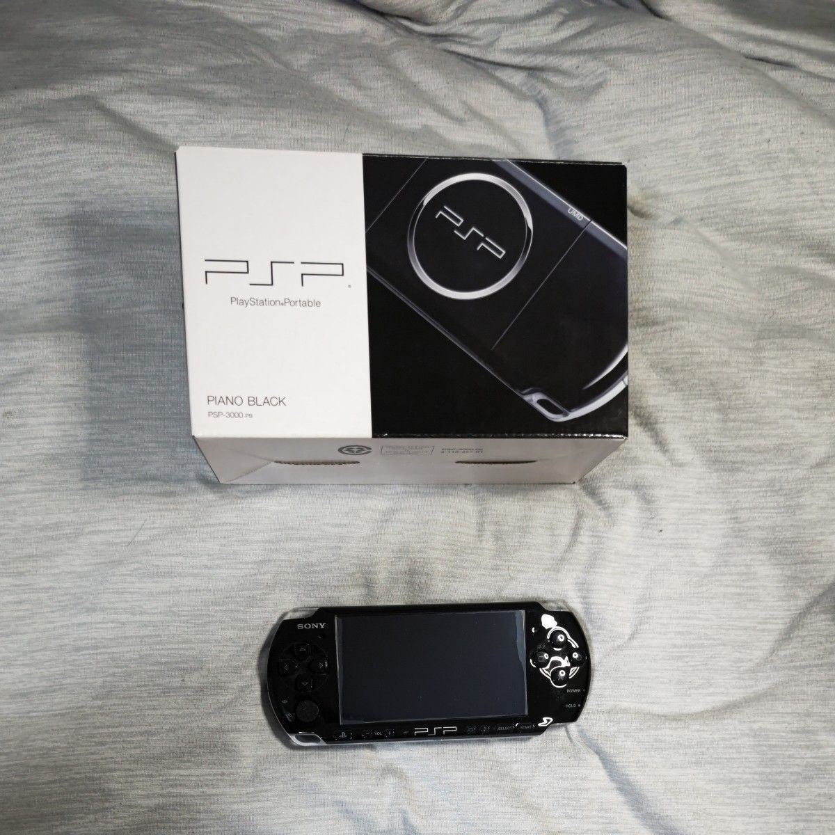 PSP-3000 ピアノブラック　本体、箱付属品完品　中古※本文注意書きあり