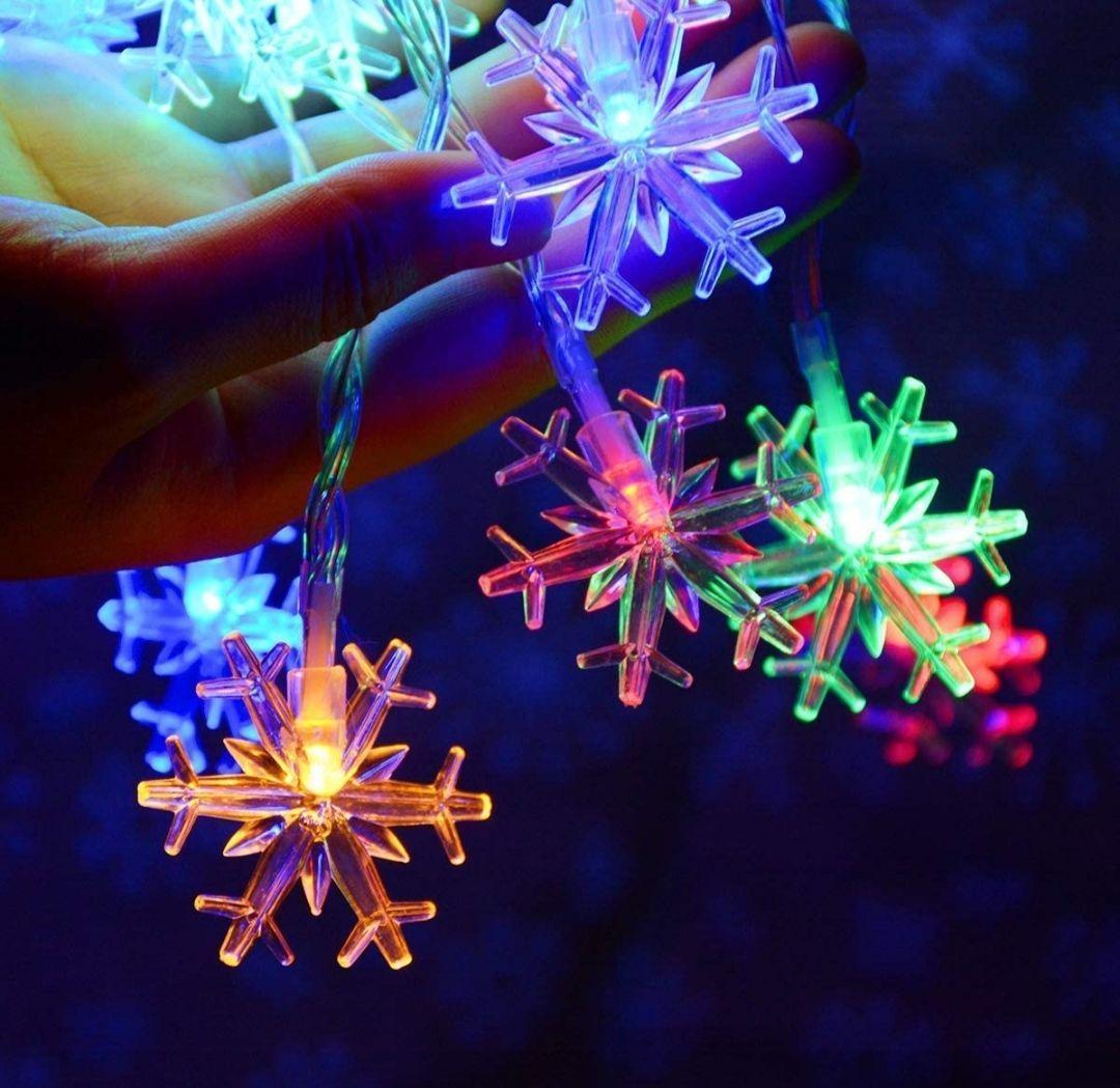 イルミネーション クリスマス 飾り LEDライト USB式 6m40球　多色_画像1