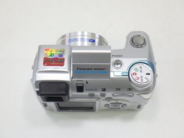 x3K046Z- KYOCERA 京セラ FINECAM M400R ファインカム コンパクトデジタルカメラ 動作品 デジカメ_画像5