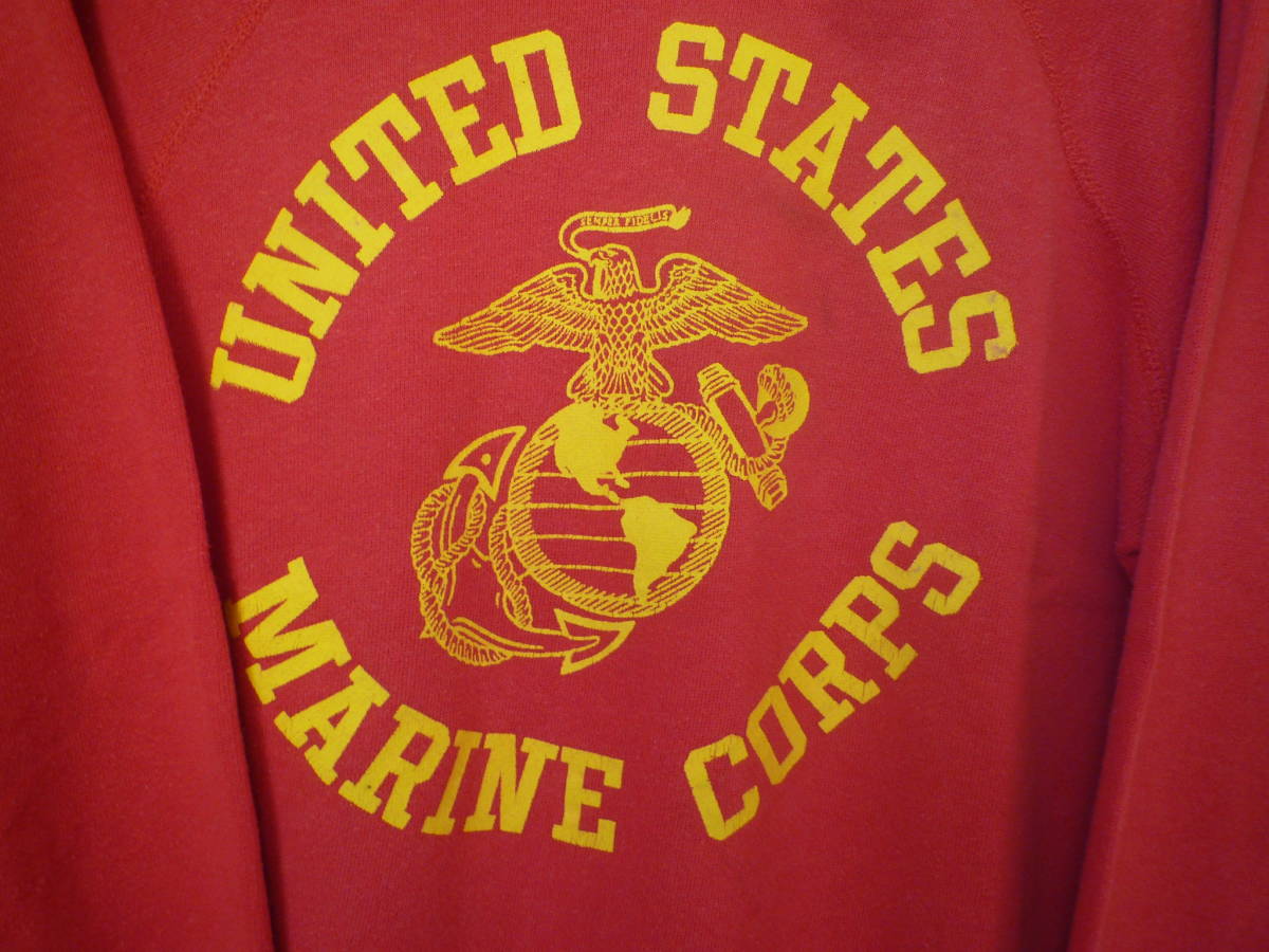 レア】70s~80s USA製 ARTEX USMC ミリタリースウェットシャツ レア】70s~80s USA製 ARTEX USMC ミリタリースウェットシャツ