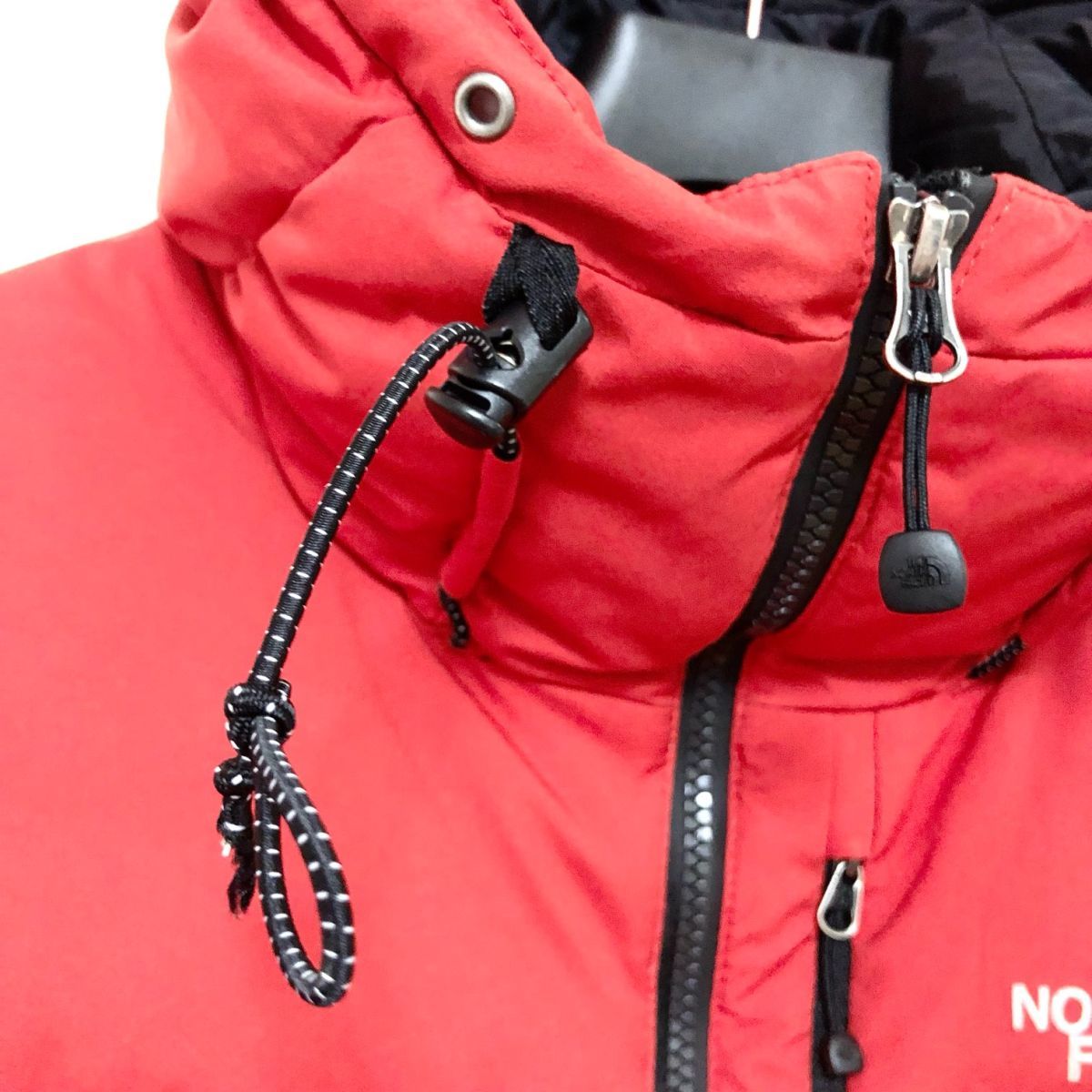 ノースフェイス ダウンジャケット メンズXSサイズ 正規品 赤 レッド 本物 ヌプシ バルトロ ライト ヒマラヤン マクマード m2852_画像7