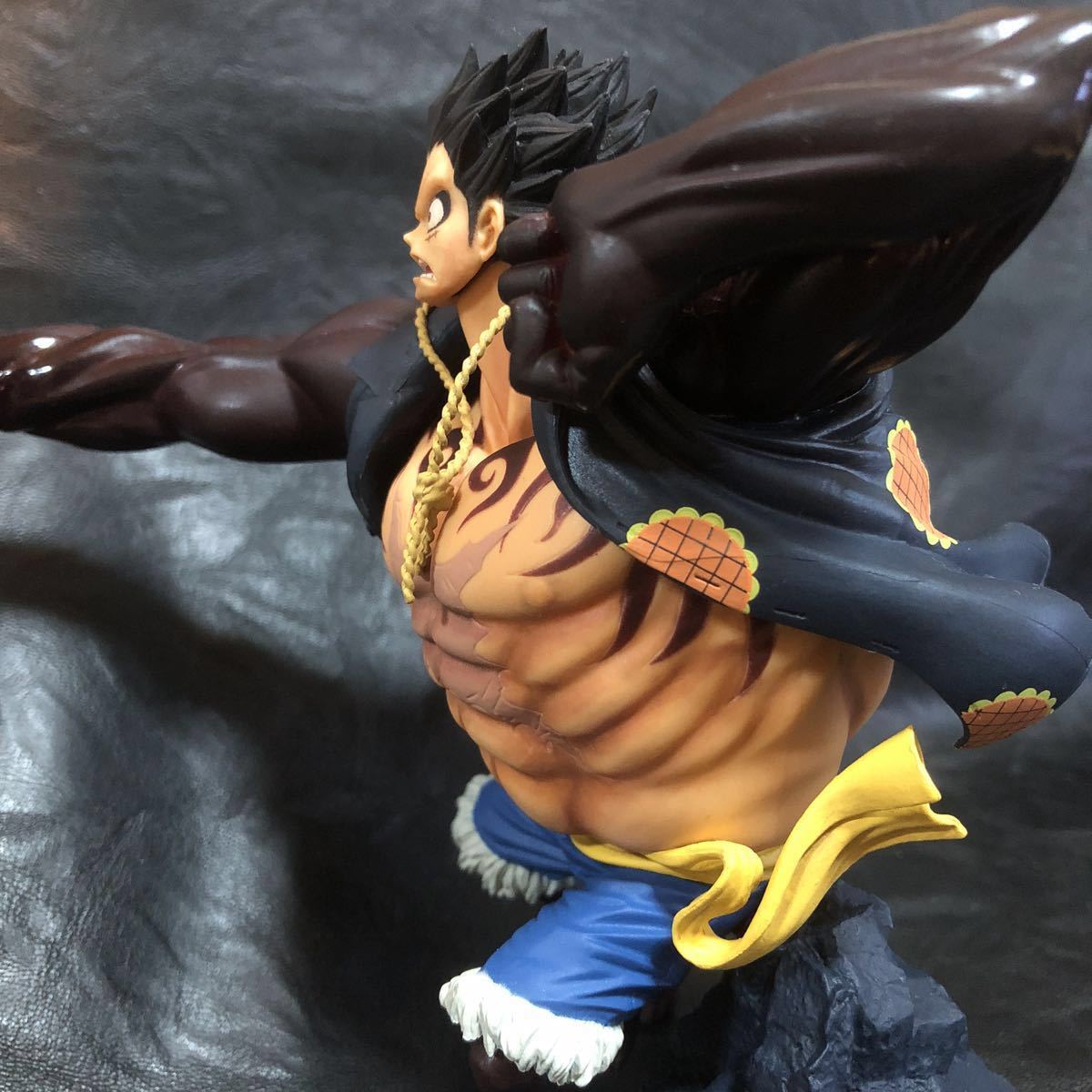 ONE PIECE海賊王形象王Ouendo對戰CHAMPION 2014 Gear 4 Luffy重繪人物Banpresto 原文:ワンピース 造形王頂上決戦 CHAMPION 2014 ギア4ルフィ リペイントフィギュア バンプレスト