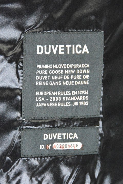 未使用品デュベティカ DUVETICA ノーカラーダウンジャケット FULVIO 50 NAVY_画像4