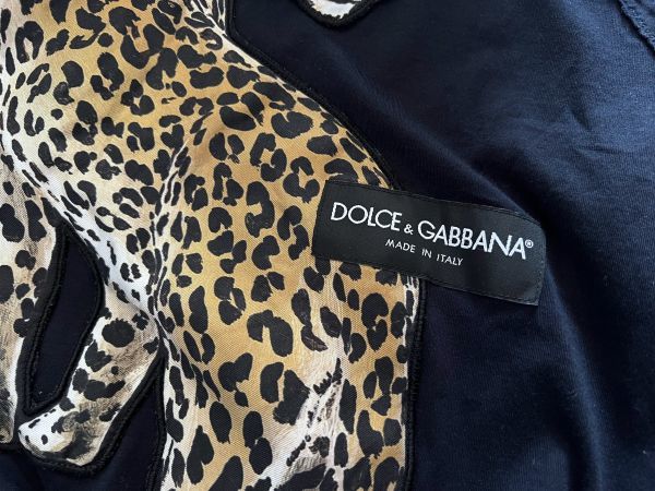 DOLCE&GABBANA ロゴパッチ Tシャツ 44