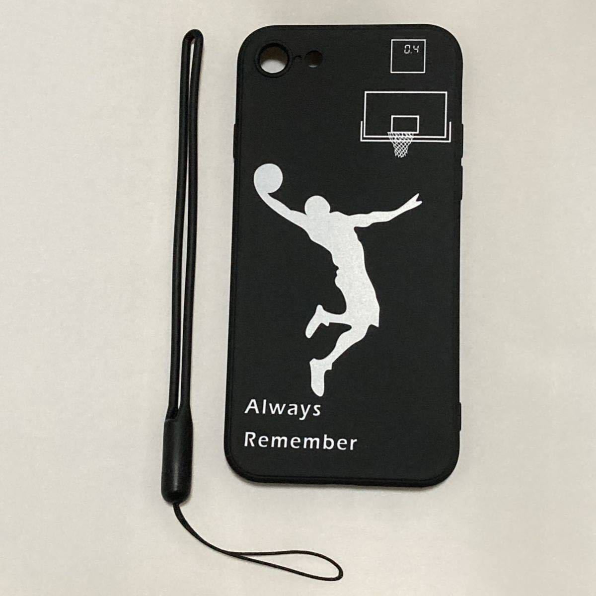  new goods iphone case 7/8/SE2.3 for basketball pattern basketball good-looking with strap Japan representative. respondent .. part . Slam Dunk 