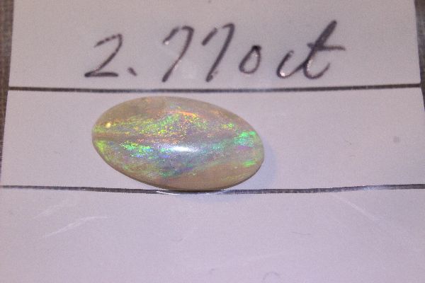 *1 month service goods 2.770ct natural white opal Australia production 