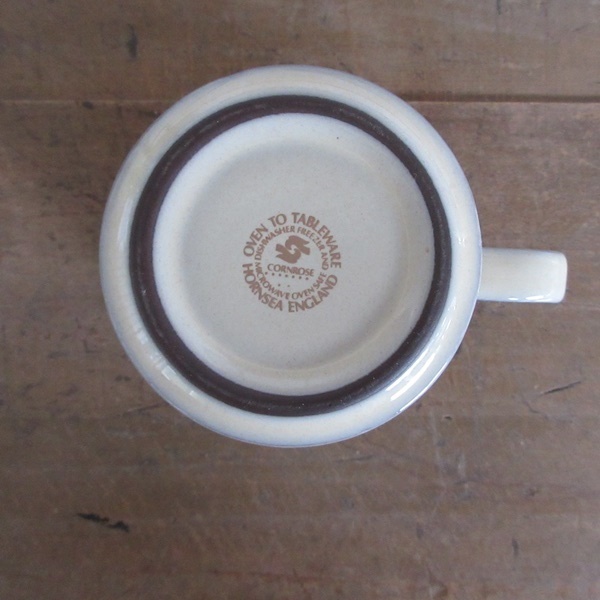 イギリス製 Hornsea ホーンジー コーンローズ カップアンドソーサー コーヒーカップ ヴィンテージ 英国 tableware 1209scの画像8