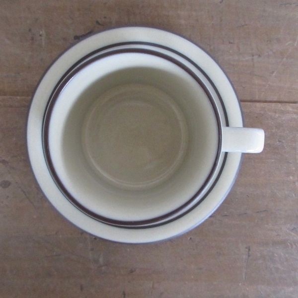 イギリス製 Hornsea ホーンジー コーンローズ カップアンドソーサー コーヒーカップ ヴィンテージ 英国 tableware 1209scの画像6
