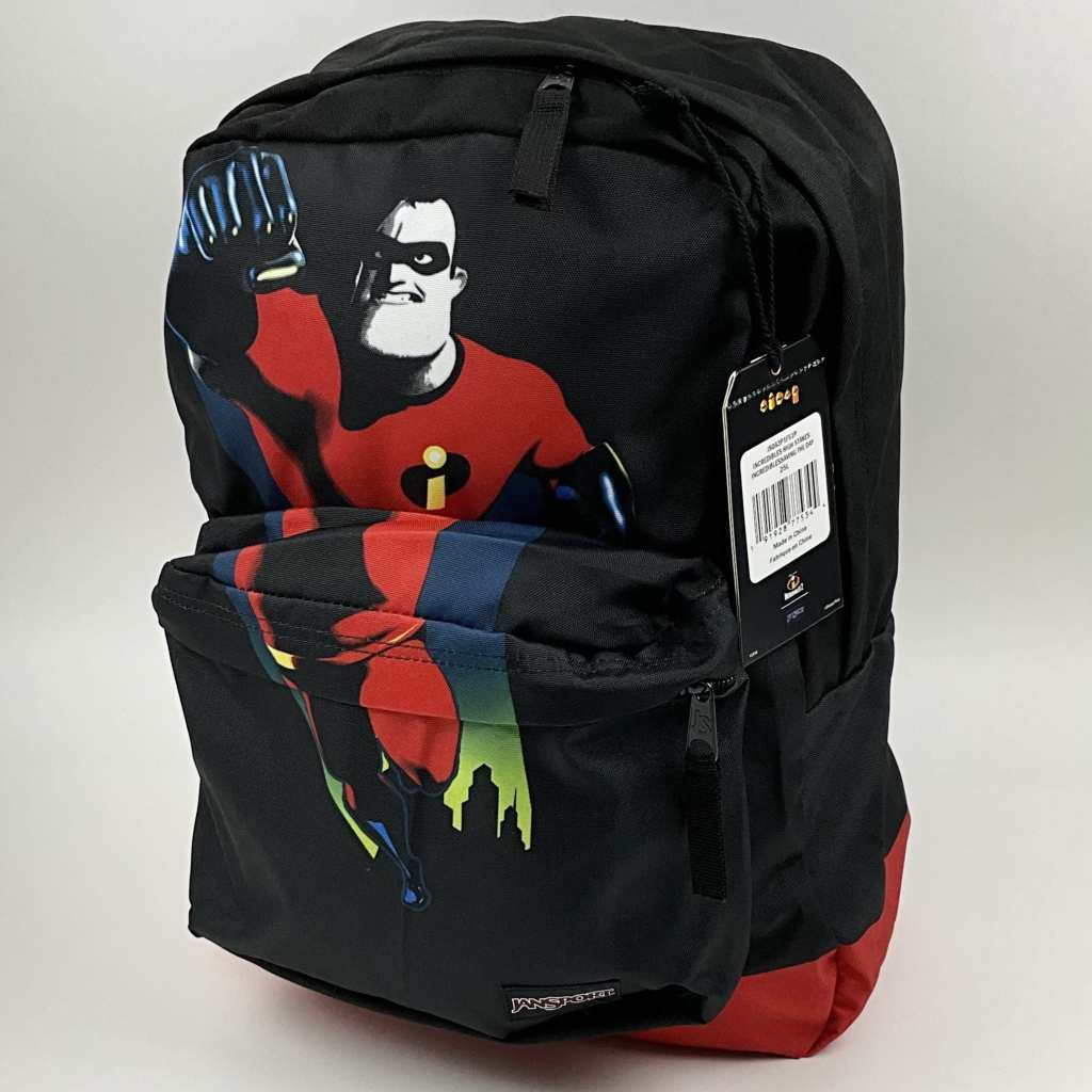 ジャンスポーツ JANSPORT INCREDIBLES HIGH STAKES バックパック リュックサック 25L 未使用品 処分 A3P1F51P 牛乳パック型 ペンケースの画像1