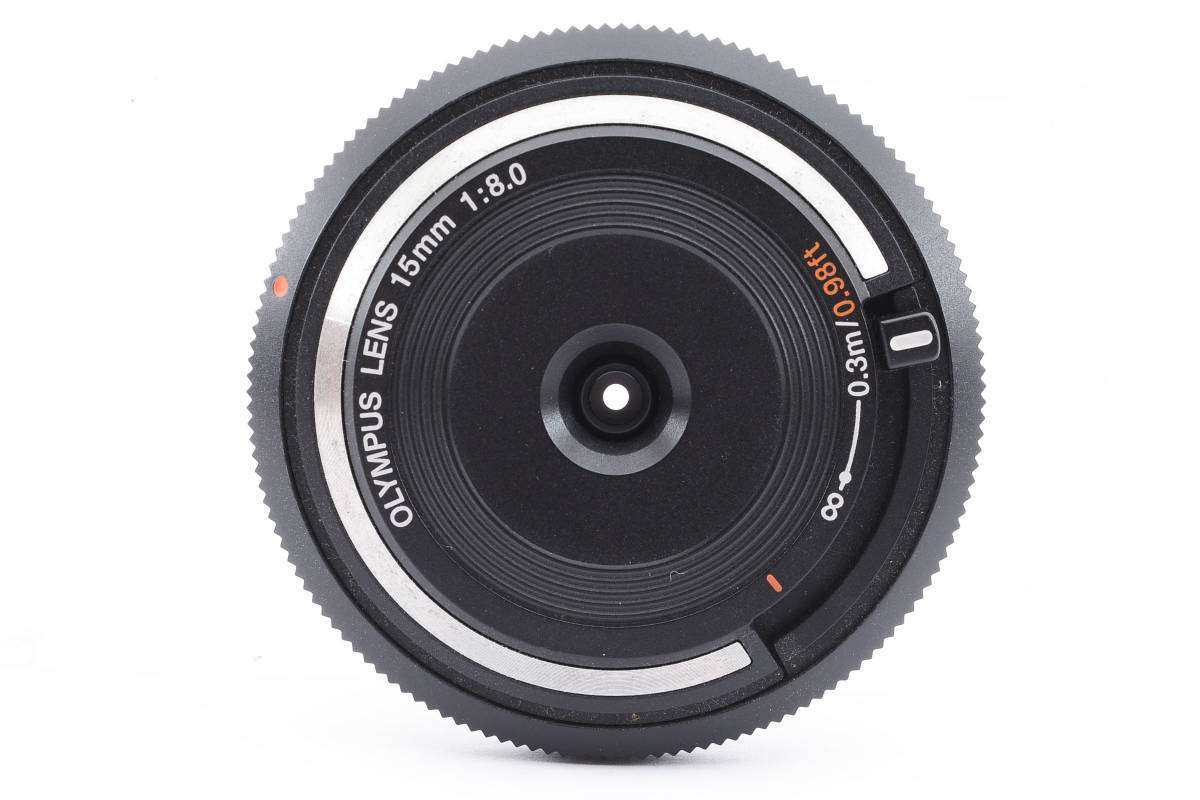 ★新品同様★ OLYMPUS オリンパス レンズ 15mm f/8.0 ボディキャップレンズ #2015457A_画像3