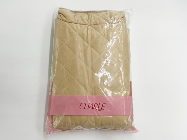 EH071-01■Mサイズ■ベージュ■13200円■CHARLE/シャルレ あったかルームベスト 光電子繊維 保温機能に優れるふわっとやわらかい肌触り _画像4