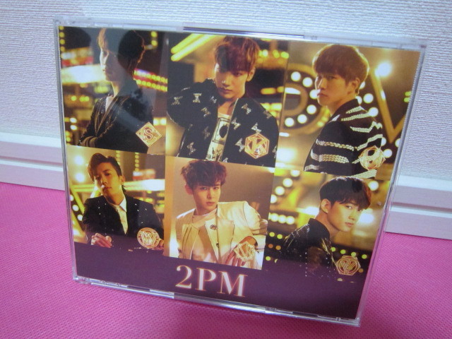 K-POP♪ 2PM OF 2PM リパッケージ盤 (初回限定盤)日本盤CD＋2DVD・BOX仕様／廃盤！超貴重！※DVDキズ有り、他美品！_プラケース