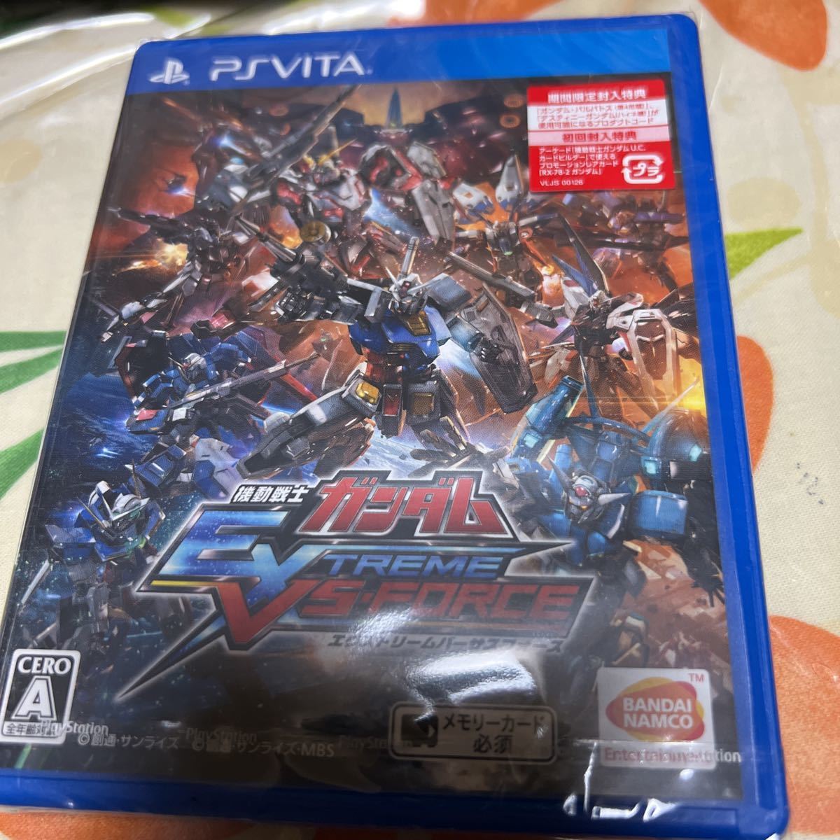 PSVITA 機動戦士ガンダム エクストリームバーサスフォース 新品未開封即決_画像1