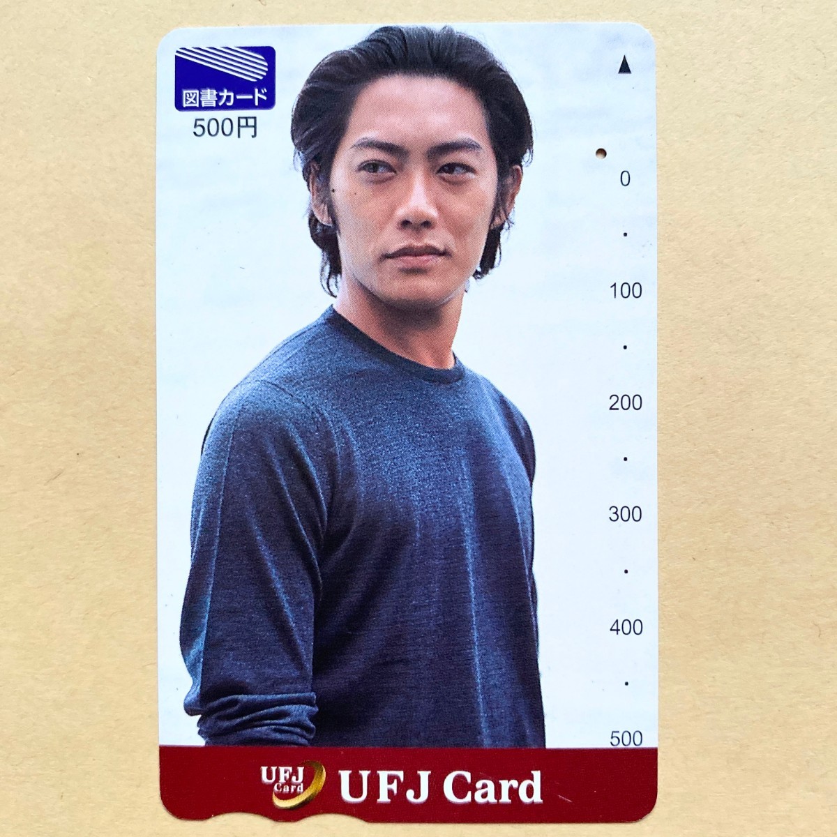 【使用済】 図書カード 反町隆史 UFJカード _画像1