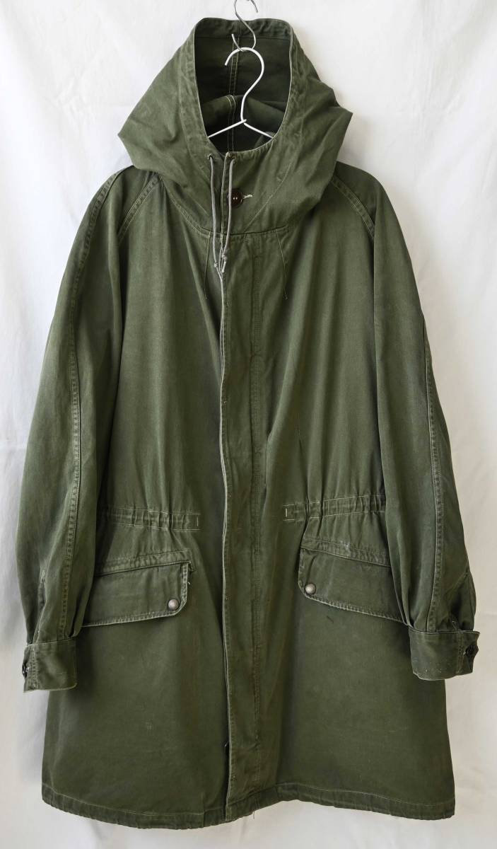  prompt decision [1965 year Vintage / France army ]M-64/ Mod's Coat Parker / liner attaching /92L/ the first period model /WAREIN company / military /M-51(ya-2310-6b)