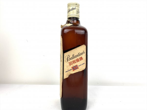 【広島県限定】Ballantines バランタイン ウイスキー 広島東洋カープ 80年 優勝記念 760ml 箱 酒 C536_画像4