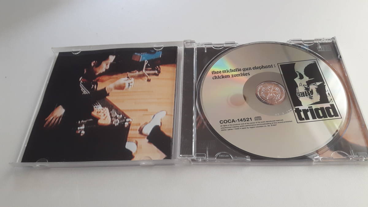 ミッシェル・ガン・エレファント/チキン・ゾンビーズ 帯付き １３曲収録アルバム盤の画像2