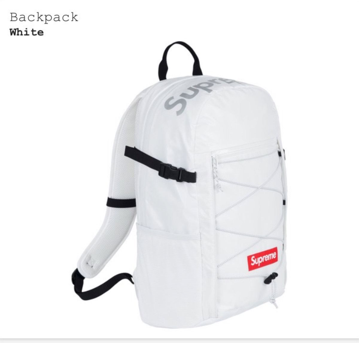 Supreme 17FW Backpack Yahoo
