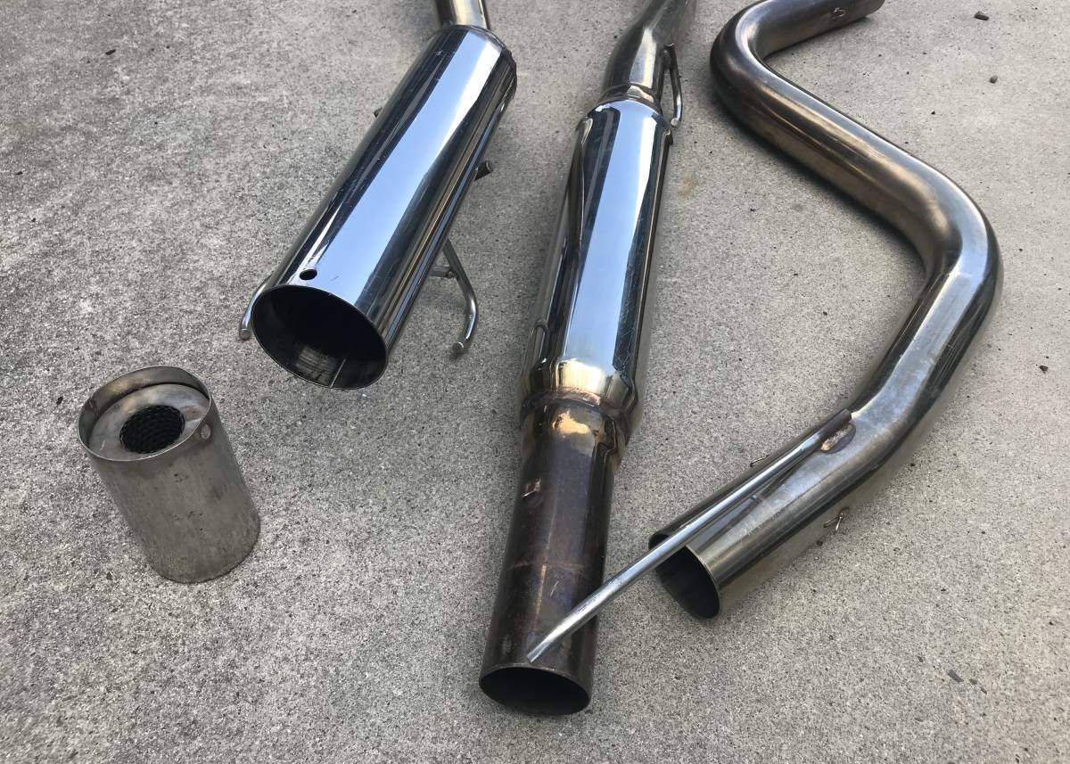 Honda Civic EK 9 Birdie Club Racing Spec Muffler 2 原文:ホンダシビックEK9バーディクラブレーシングスペックマフラー2